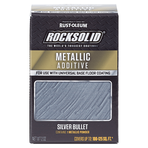 Metallic Rustoleum Epoxy Floor Kit Rust-Oleum Rocksolid Metallic