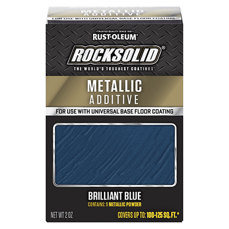 Rust-Oleum Rocksolid Metallic Additives - 2oz (2 Count) 299745 Rust-Oleum Brilliant Blue