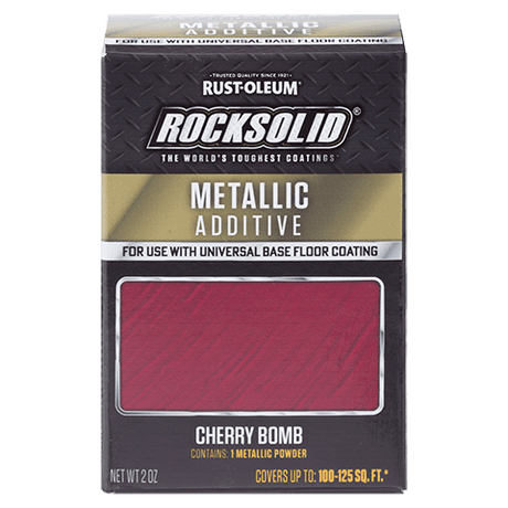 Rust-Oleum Rocksolid Metallic Additives - 2oz (2 Count) 286896 Rust-Oleum Cherry Bomb
