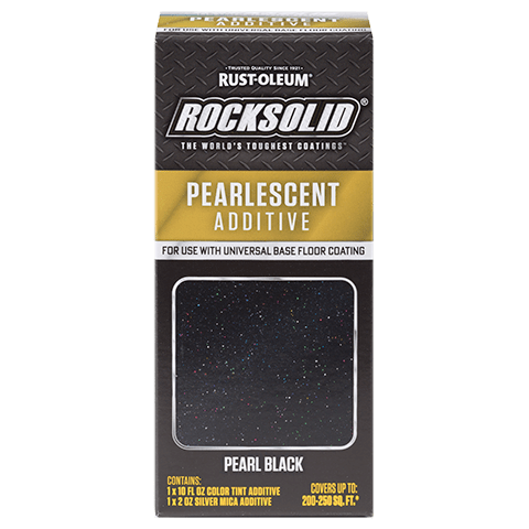 Rust-Oleum Rocksolid Pearlescent Additives - 10oz (4 Count) 306337 Rust-Oleum Pearl Black