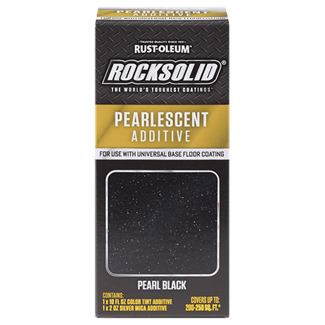 Rust-Oleum Rocksolid Pearlescent Additives - 10oz (4 Count) 306337 Rust-Oleum Pearl Black