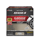 Rust-Oleum Rocksolid Polycuramine® Garage Floor Coating Kit 60009 Rust-Oleum 90 fl. oz. Mocha High Gloss