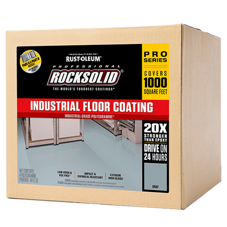 Rust-Oleum Rocksolid Professional Floor Coating - 360oz 322759 Rust-Oleum Gray