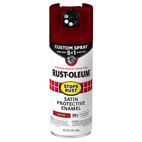 Rust-Oleum Stops Rust Protective Enamel with Custom Spray 5-in-1 - 6 Count Rust-Oleum