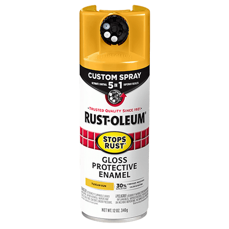 Rust-Oleum Stops Rust Protective Enamel with Custom Spray 5-in-1 - 6 Count Rust-Oleum