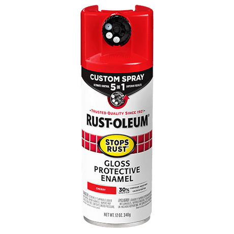 Rust-Oleum Stops Rust Protective Enamel with Custom Spray 5-in-1 - 6 Count Rust-Oleum