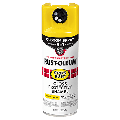 Rust-Oleum Stops Rust Protective Enamel with Custom Spray 5-in-1 - 6 Count Rust-Oleum