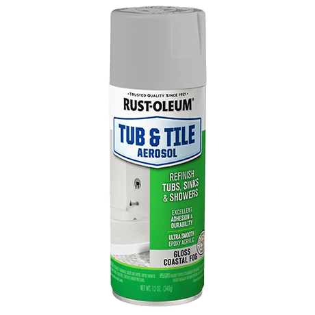 Rust-Oleum Tub & Tile (Pack of 6) 385291 Rust-Oleum Gloss Coastal Fog