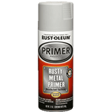 Rusty Metal Primer - 6 Pack 249331 Rust-Oleum Light Gray