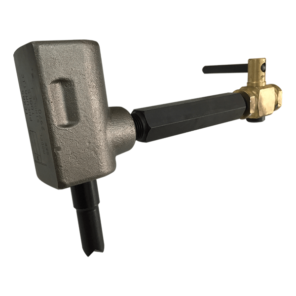 S1-AC - Single Piston Scaler w/ Air Cock Handle - Texas Pneumatic Tools