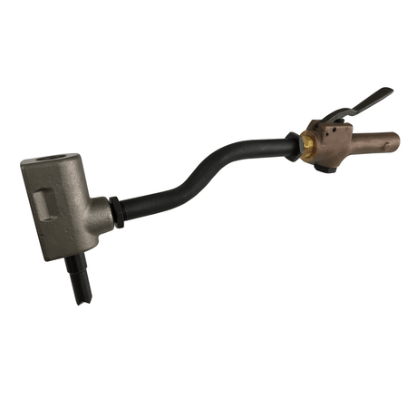 S1-BH-151 - Single Piston Scaler w/ Bent Handle & TX-00151 Piston Texas Pneumatic Tools