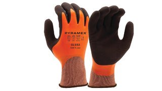 Sandy & Smooth Latex Gloves (GL502 Series) Box of 12 - Pyramex