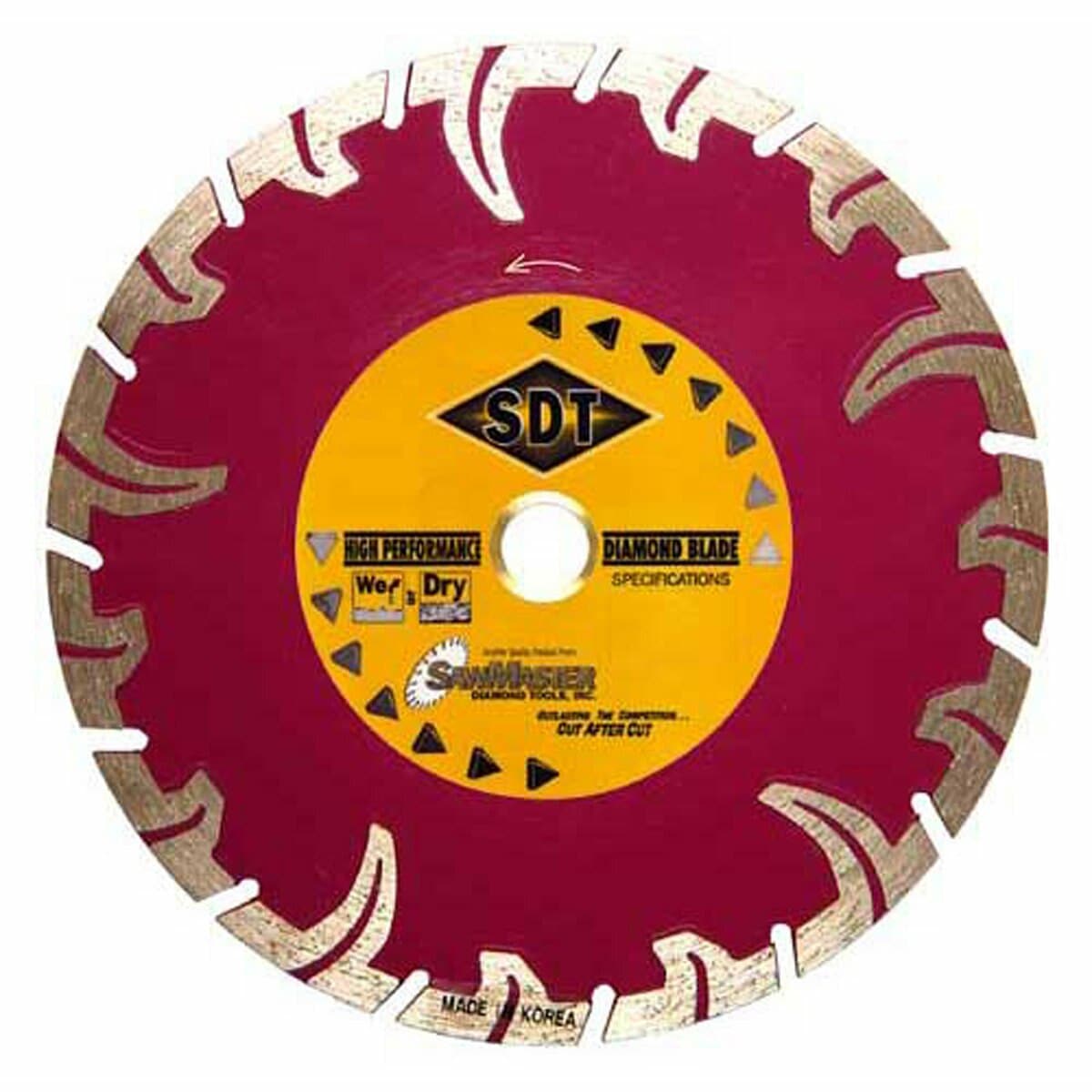 SawMaster Wide Turbo Segmented Blades - Hard Material TS0480R SawMaster 4"