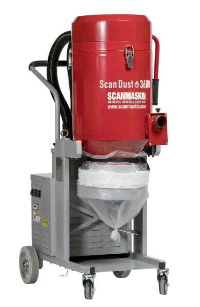 Scandust 3600 Industrial Vacuum Cleaner - Scanmaskin