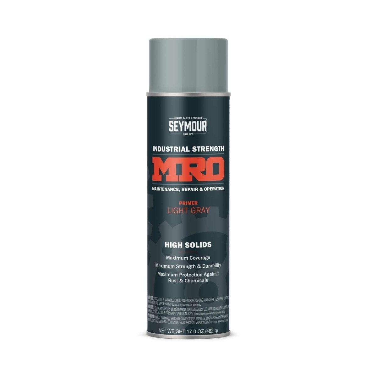 MRO Industrial Strength Primer - Case of 6 620-1431 Seymour Light Gray Primer- Case of 6