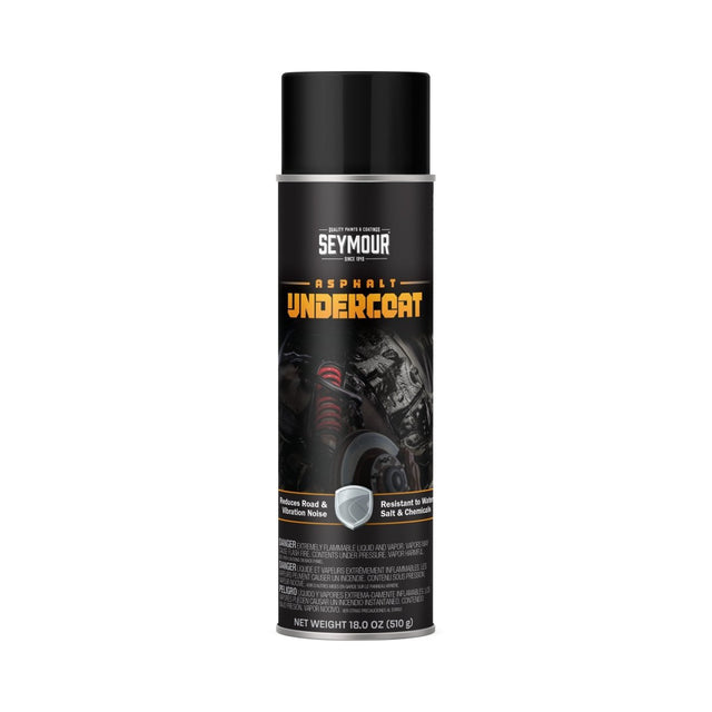 Asphalt Undercoat Aerosol Spray - Case of 12 Seymour