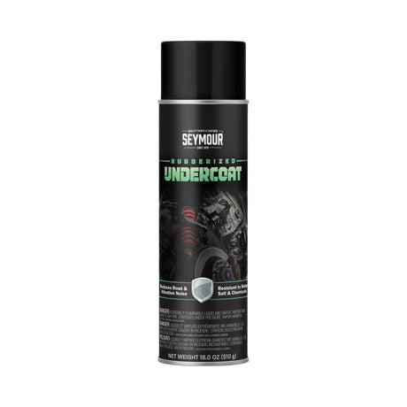 Seymour Professional Car and Truck Rubberized Undercoating Aerosol Spray, Black - Pack of 12 Seymour