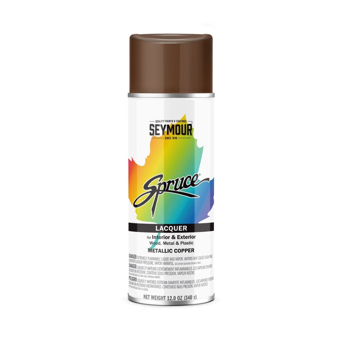 Seymour Spruce Metallic Spray Paint - Case of 12 98-14 Seymour Metallic Copper