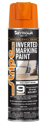 Seymour Stripe Inverted Tip Marker – Solvent base (Case of 12) 20-957 Seymour Fluorescent Orange