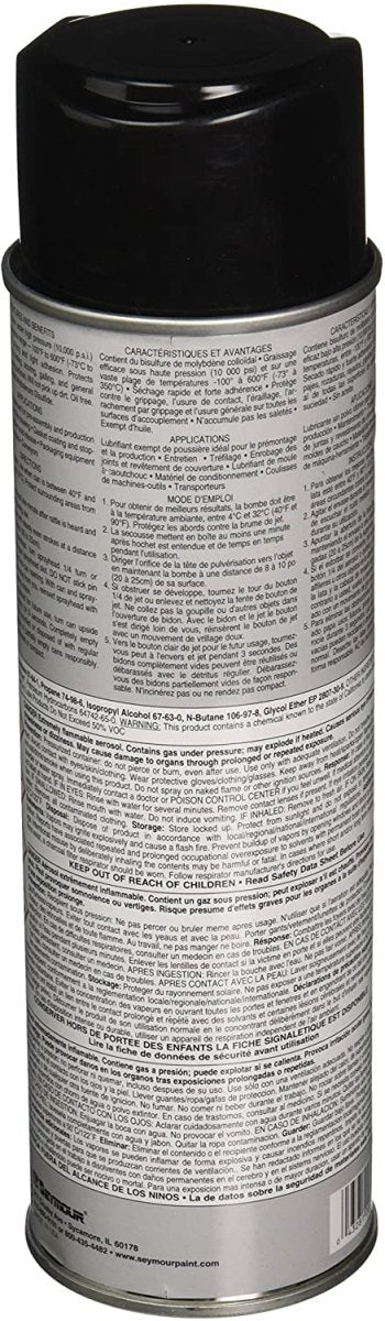 Seymour Tool-Crib, Dry Moly Lube (Case of 6) Seymour