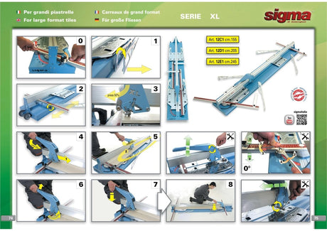 Sigma XL Max Push Tile Cutter Sigma