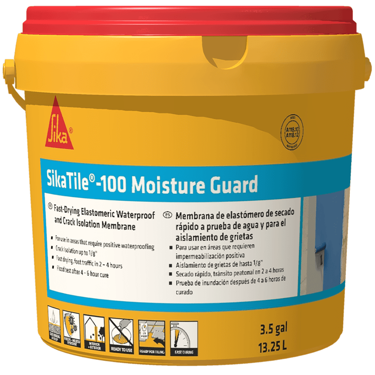 SikaTile®-100 Moisture Guard Waterproof and Crack Isolation Membrane - Sika