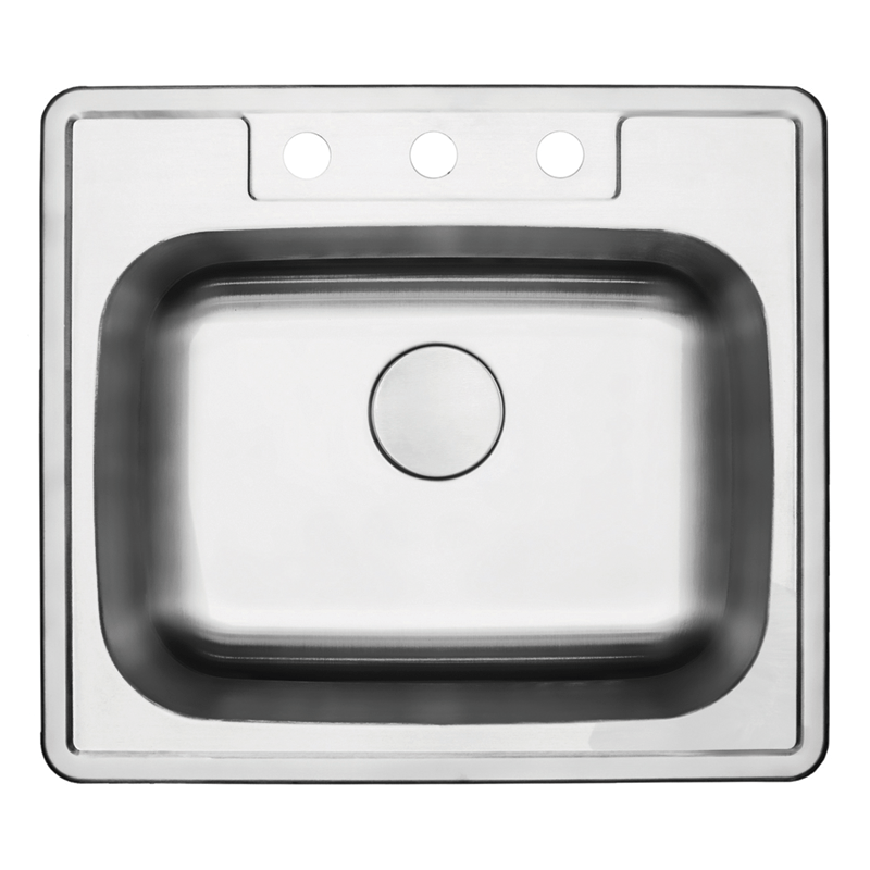 Single Bowl Drop In Stainless Steel Sink - Hive