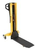 Single Fork Skid Positioner Lifter VHPS-NM-600-39 Vestil 4" to 40-1/4" - 600LBS