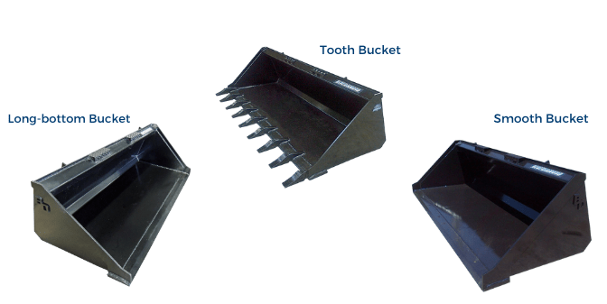 Skid Steer Bucket for General Purpose - Blue Diamond Attachments