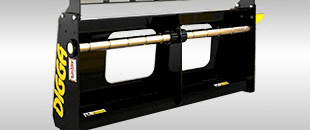 Skid Steer Loader Pallet Forks w/ Floating Tyne Design - Digga