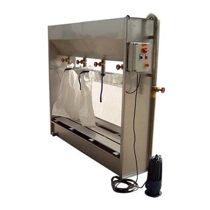 Sludge Dehydrator 5 Bag System For Granite, Marble, Stone Sludge - Filter Projects