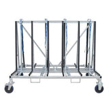Small A Frame Double Sided Cart - 78" x 43" x 58" Weha