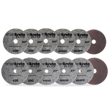 Smartkrete Elite High Performance Diamond Impregnated Pads Stone Pro