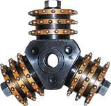 SMITH LNX8 Gasoline Rotary Eraser 25N364 Smith Manufacturing Erase-it Spindle MEDIUM Pattern