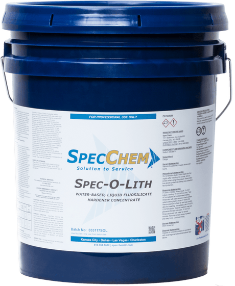 Spec-O-Lith Liquid Fluosilicate Hardener Concentrate SpecChem