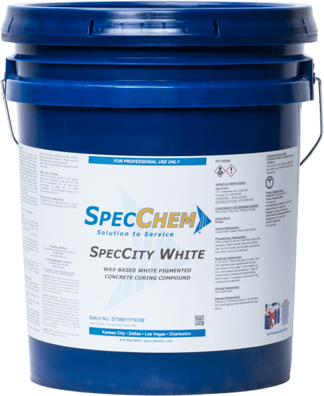 SpecCity White Concrete Curing Compound - POS ONLY SpecChem