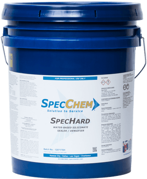 SpecHard Water-Based Siliconate Sealer/Densifier SpecChem