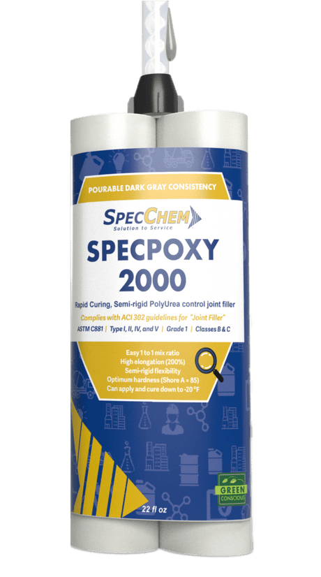 Specpoxy 2000 Astm 881 Compliant Hi-Mod, Medium Viscosity Epoxy SpecChem