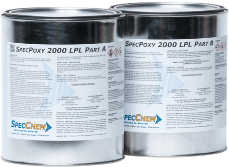 Specpoxy 2000 Lpl Astm 881 Compliant Hi-Mod, Lpl, Medium Viscosity Epoxy SpecChem