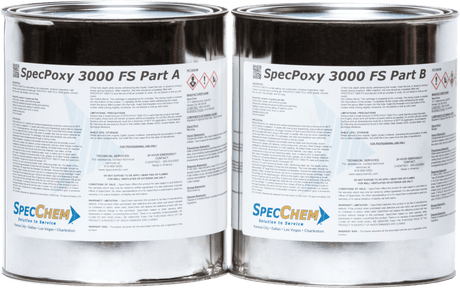 SpecPoxy 3000 FS - Fast Setting ASTM 881 Compliant Hi-Mod, Gel Viscosity Epoxy SpecChem