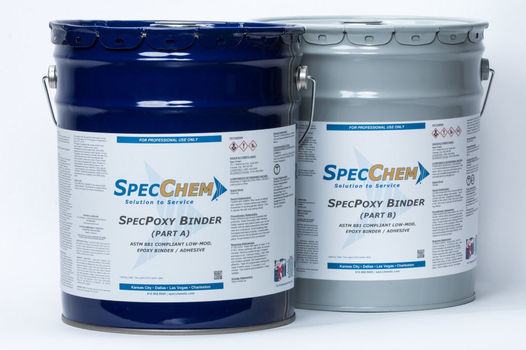 SpecPoxy Binder ASTM 881 Compliant Low-Mod, Epoxy Binder/Adhesive - SpecChem