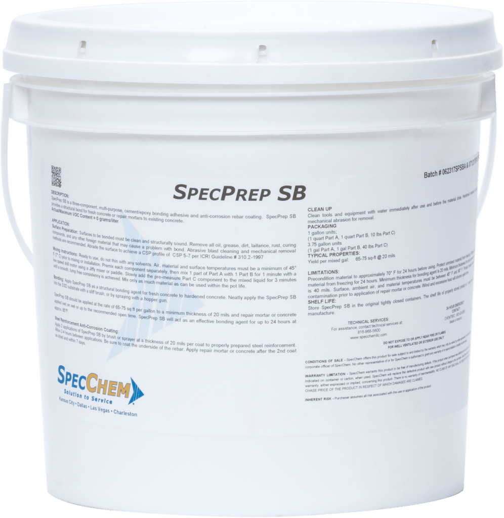 SpecPrep SB Structural Concrete Bonding Agent - SpecChem
