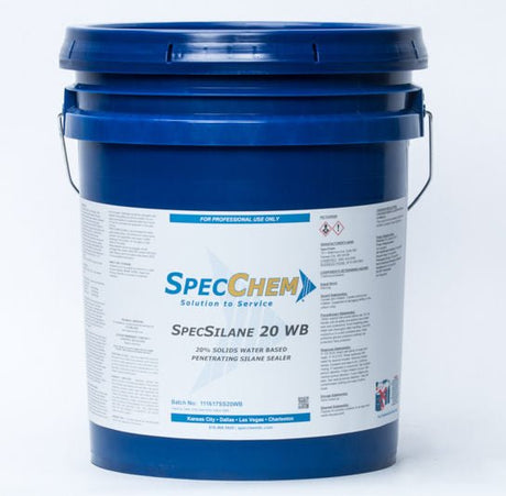 Specsilane 20 Wb 20% Solids Water-Based Penetrating Silane Sealer SpecChem