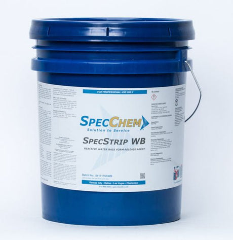 SpecStrip WB - Reactive Water-Based Form Release Agent - POS ONLY SpecChem