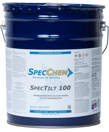 Spectilt 100 Premium Reactive Solvent-Based Tilt-Up Bond Breaker SpecChem