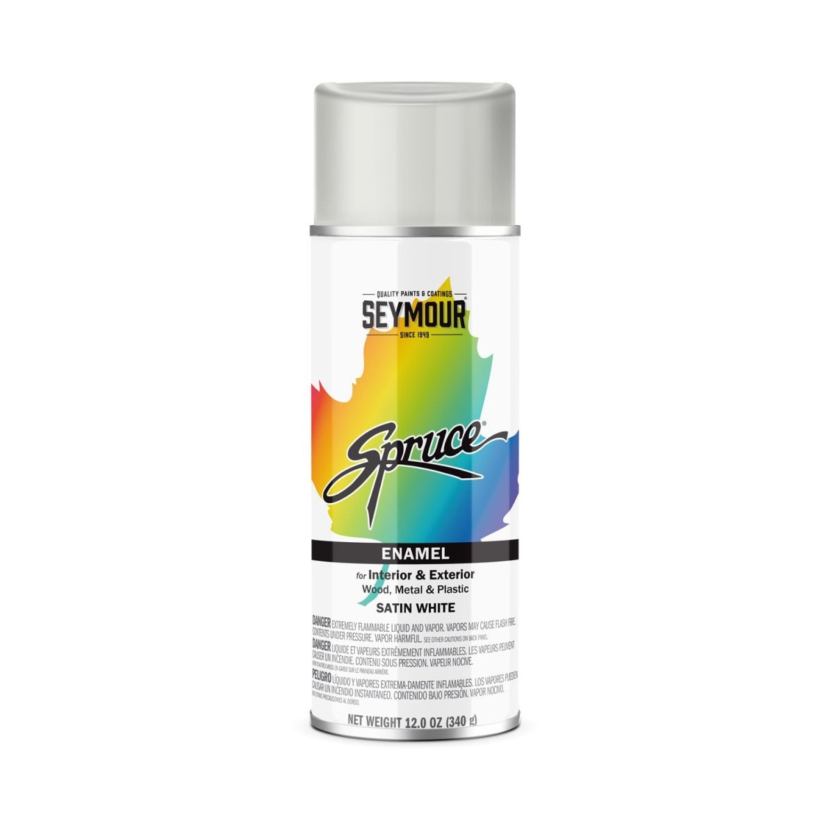 Spruce® General Use Enamels - Case of 12 98-13 Seymour Satin White