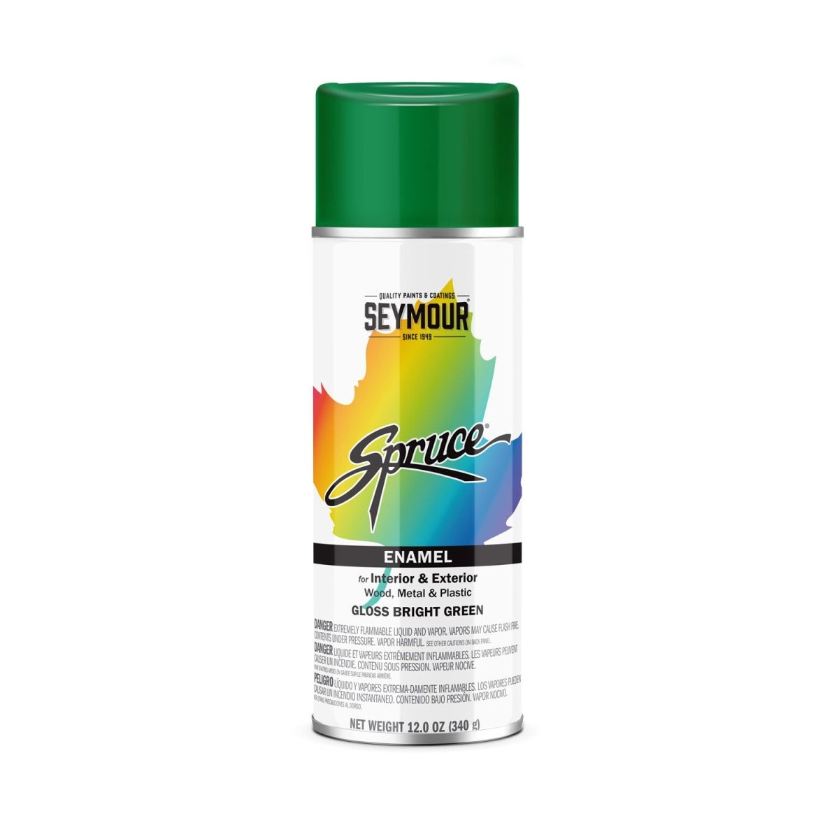 Spruce® General Use Enamels - Case of 12 98-88 Seymour Gloss Bright Green