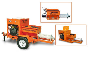 SS and ST Concrete Grout Pump and Trailer 62000500 Venture Equipment SSU- Skid Steer with no Engine