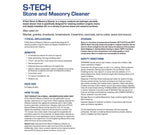 Stain Proof SMC Peroxide Cleaner formerly Dry Treat S-Tech Stone & Masonry Cleaner Dry Treat