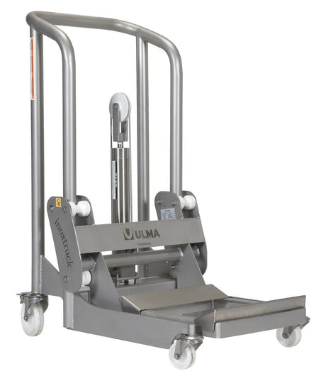 Stainless Steel Hydraulic Foot Pump Roll Vestil